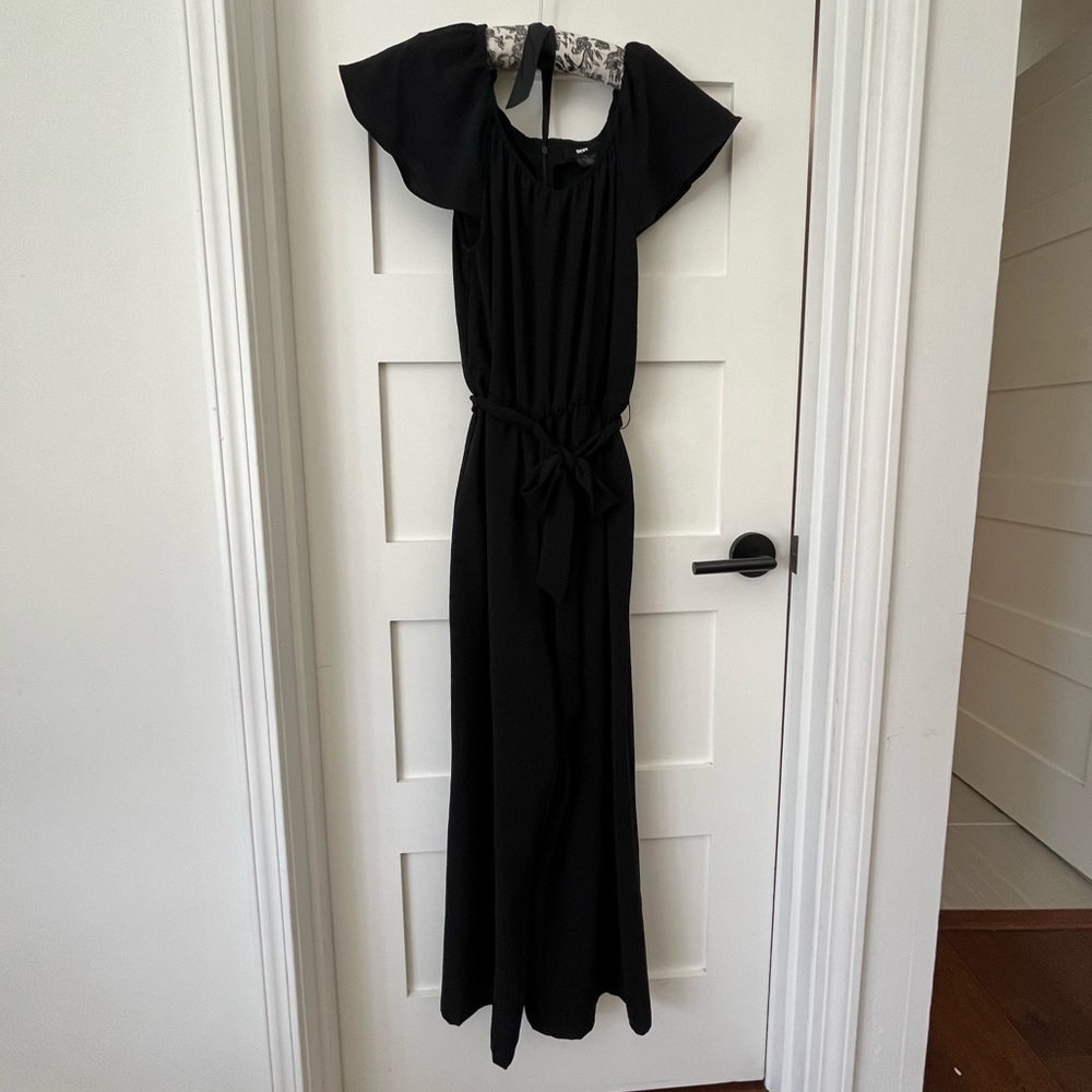 DKNY Black Wide leg Jumper